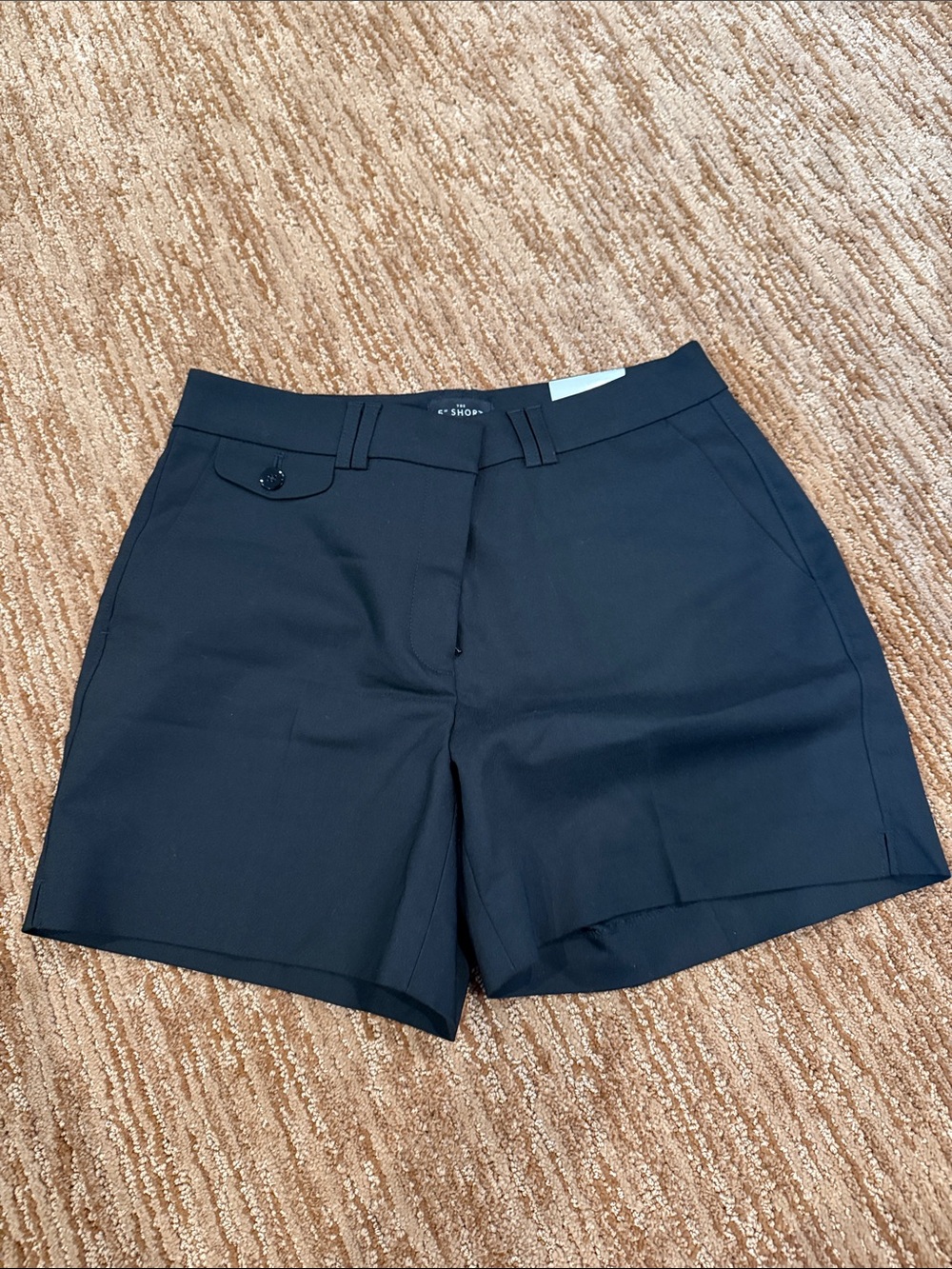 White House Black Market Black Tailored Bermuda Shorts